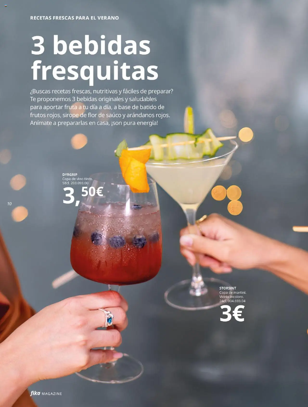 Catálogo IKEA Fika │ válido desde el 01.07.2025 | Página: 10 | Productos: Vino, Té