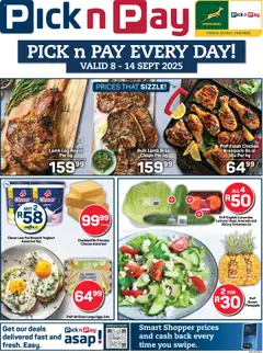 Pick n Pay specials catalogue – valid from 08.09.2025
