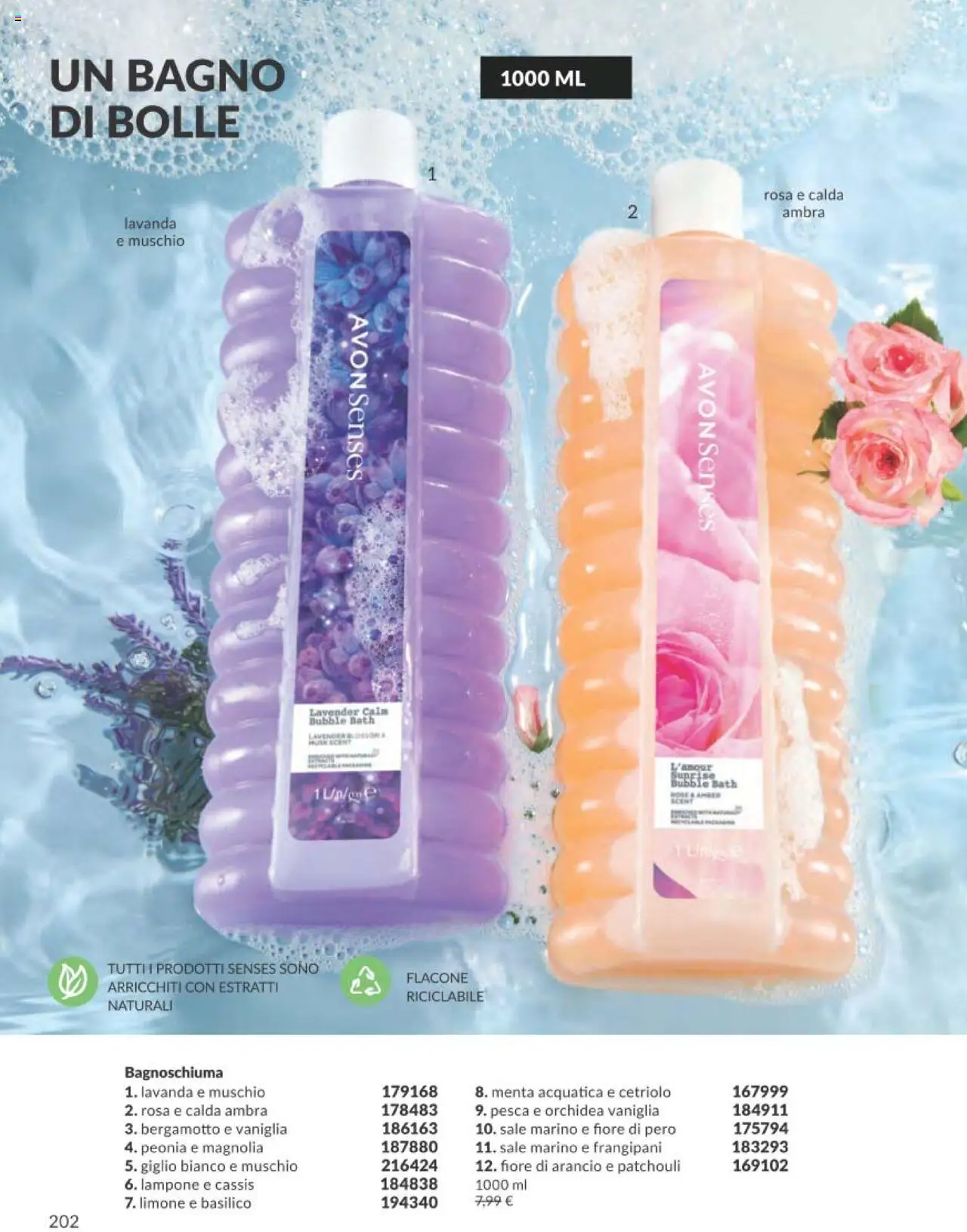 Volantino Avon del 01.09.2025 | Pagina: 202 | Prodotti: Sale, Cetriolo, Lavanda, Bagno