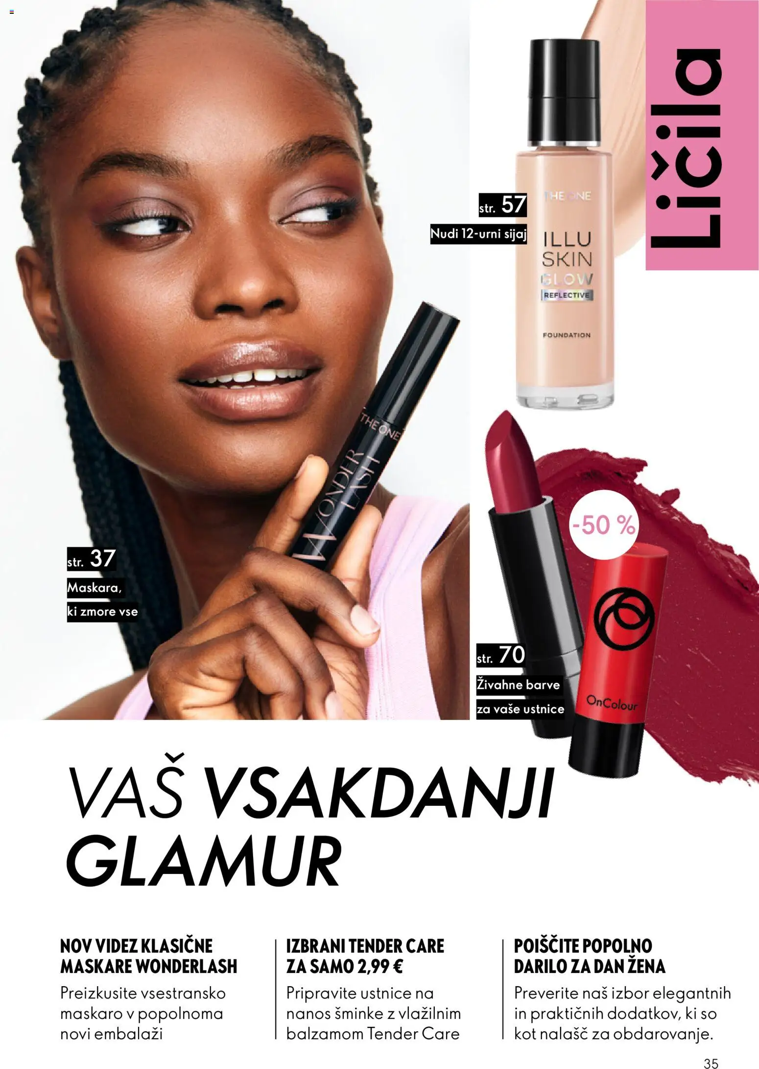 Novi Oriflame katalog ponudbe – veljaven od 18.02.2026 | Stran: 35 | Izdelki: Licila