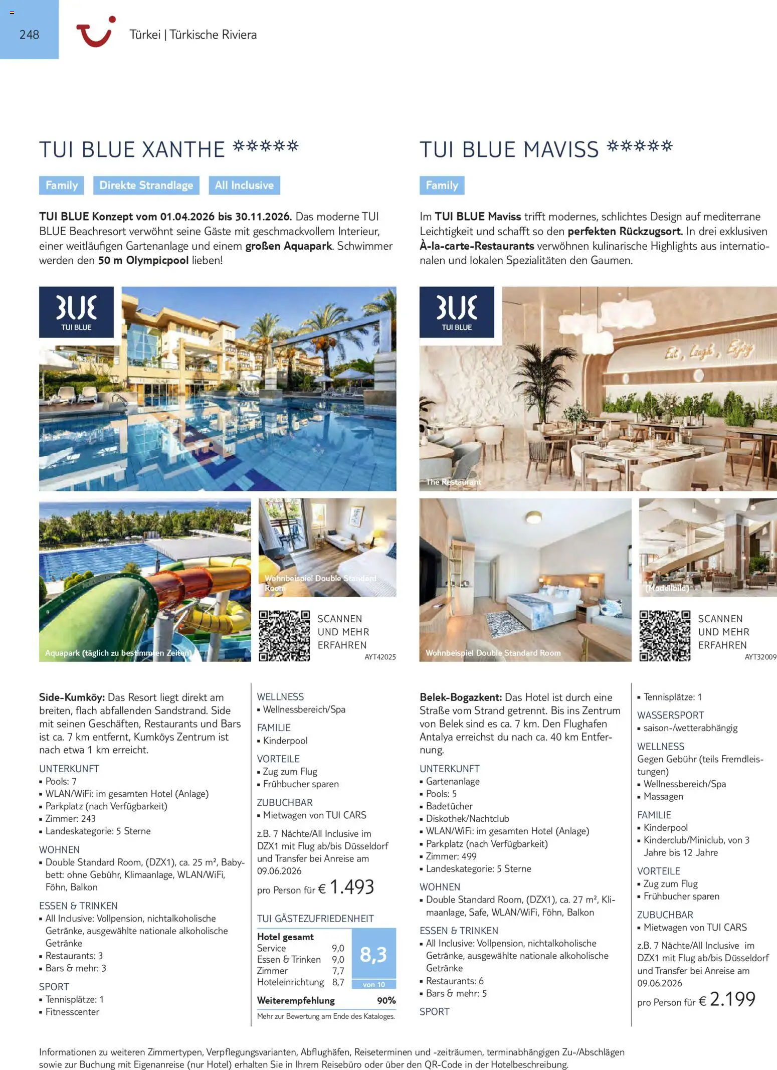 Aida  Südeuropa & Nordafrika 2026/27 – gültig ab 01.01.2026 | Seite: 248 | Produkte: Bett