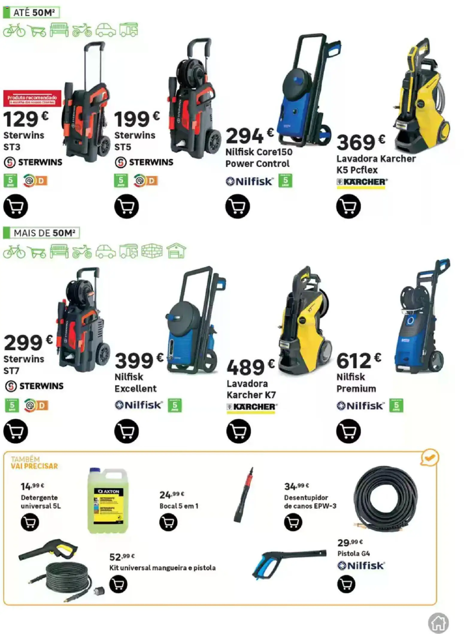 Leroy Merlin Catálogo Jardim │ válido de 12.03.2026 | Página: 85 | Produtos: Detergente, Mangueira