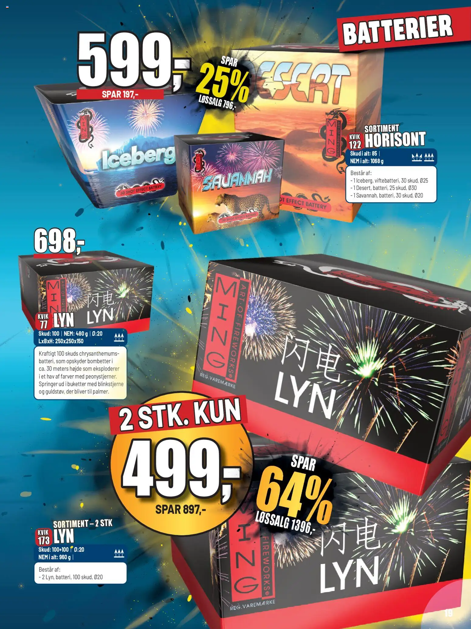 Thansen tilbudsavis – gyldig fra 24.12.2025 | Side: 19 | Produkter: Batterier, Søm