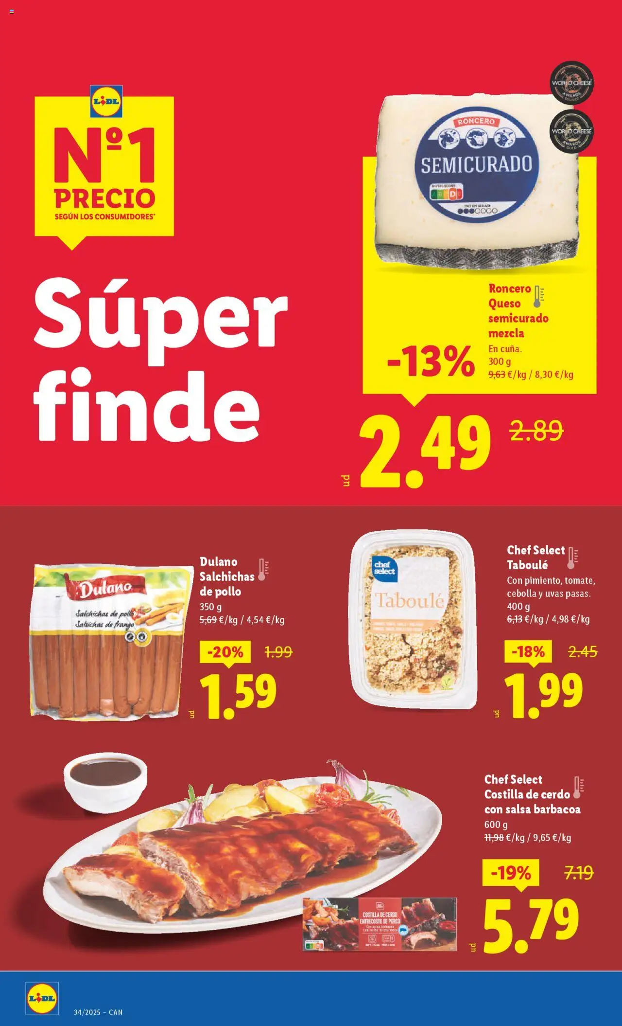 Lidl - Canarias │ válido desde el 18.08.2025 | Página: 24 | Productos: Queso, Τζίντζερ, Παγωμένο τσάι, Barbacoa