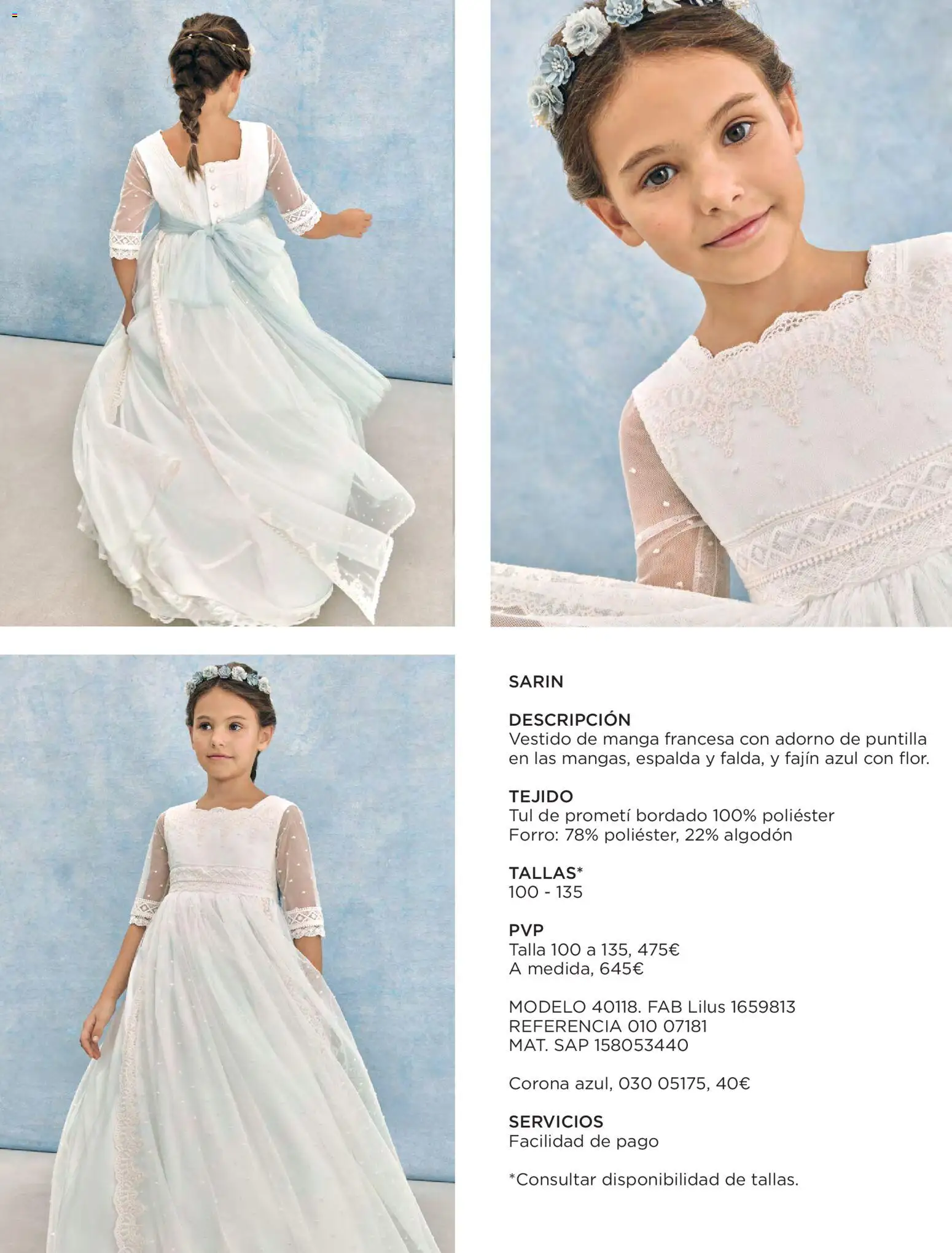 El Corte Inglés Comuniones 2026 │ válido desde el 19.11.2025 | Página: 16