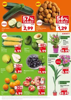 Kaufland gazetka - Super Sobota od 26.07.2025 | Strona: 9 | Produkty: Gruszka, Rosliny, Kwiaty, Ziemniaki