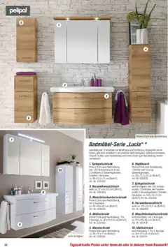 Toom Baumarkt Bad & Sanitär  – gültig ab 01.09.2025 | Seite: 14 | Produkte: HIghboard, Spiegelschrank, Midischrank
