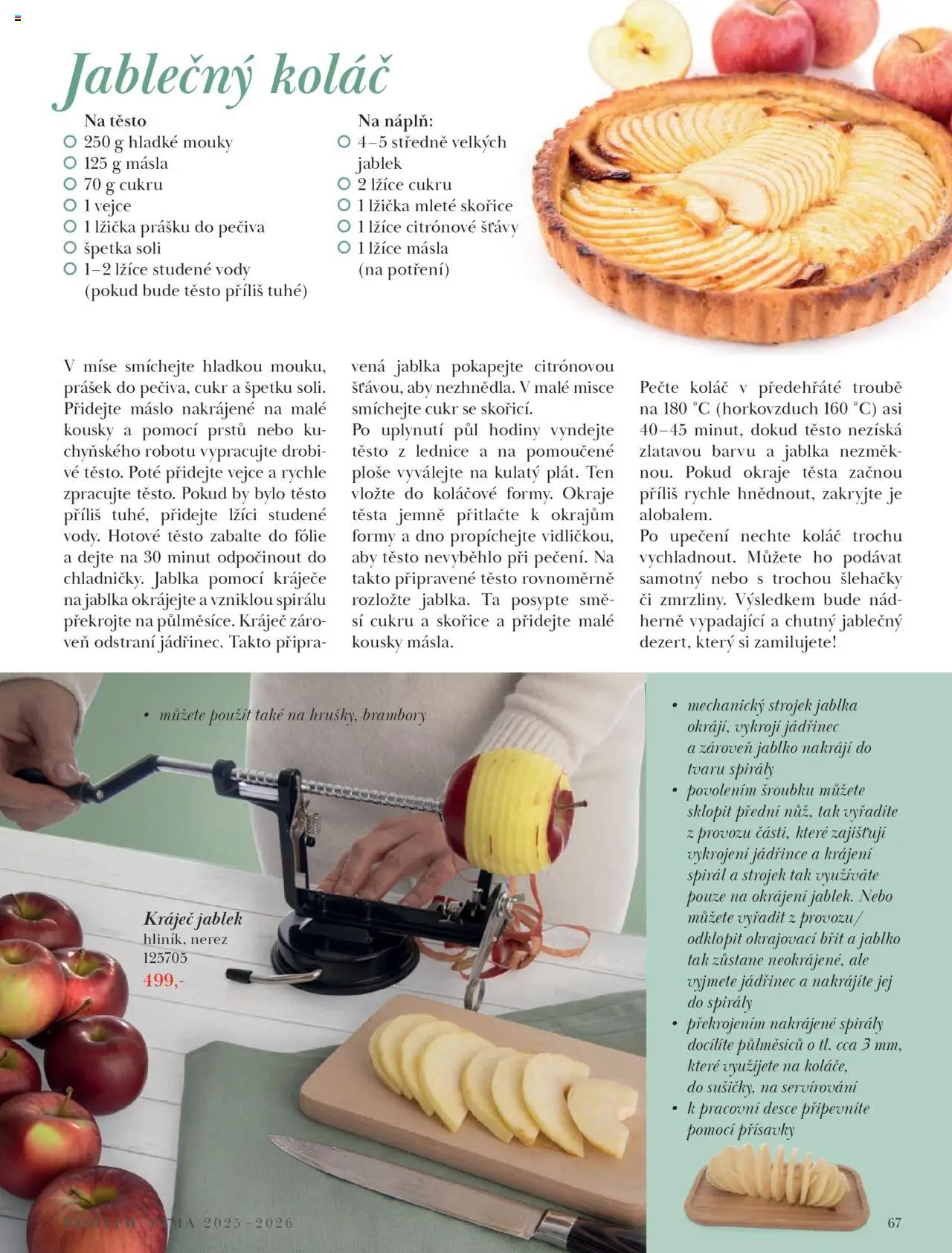 Orion katalog - Podzim/zima od 23.09.2025 | Strana: 67 | Produkty: Hodiny, Jablka, Fólie, Lednice