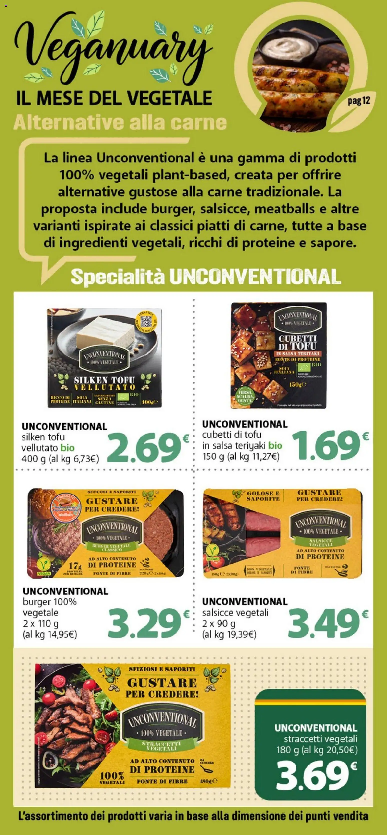 Volantino DOK del 12.01.2026 | Pagina: 12 | Prodotti: Salsa, Tofu