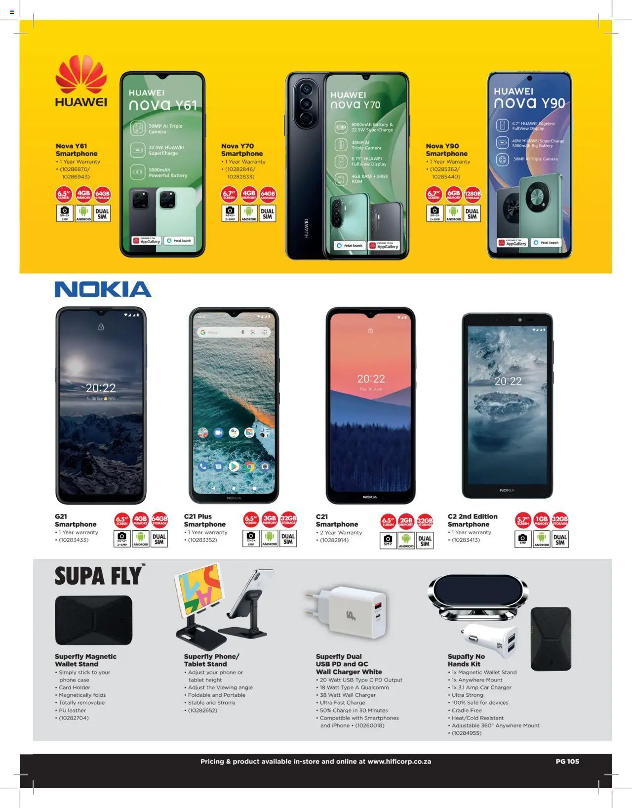 New HiFi Corp catalogue – valid from 12.02.2024 | Page: 105 | Products: Smartphone, Tablet, Wallet, USB