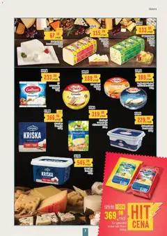Aroma Market katalog - pregled Aroma Market kataloga - važi od 05.02.2026 | Strana: 7 | Proizvode: Edamer, Gouda, Sir, Topljeni sir