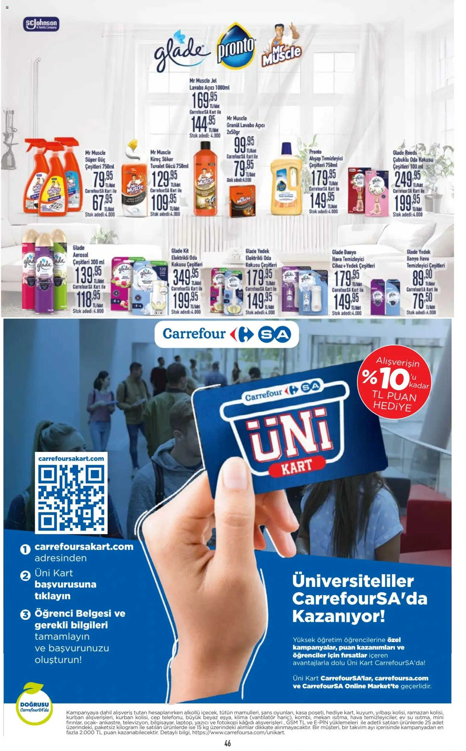 CarrefourSA Katalog - 04.12.2025 tarihinden itibaren geçerlidir | Sayfa: 45 | Ürünler: Tuvalet, Lavabo açıcı, Yazıcı, Vantilatör