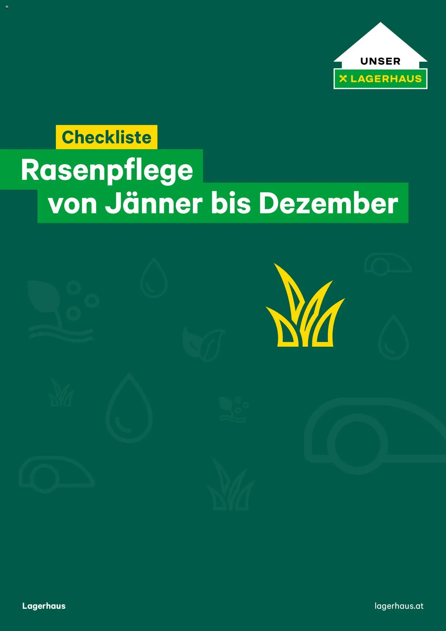 Lagerhaus  Checkliste Rasenpflege gültig ab 01.01.2025 | Seite: 1