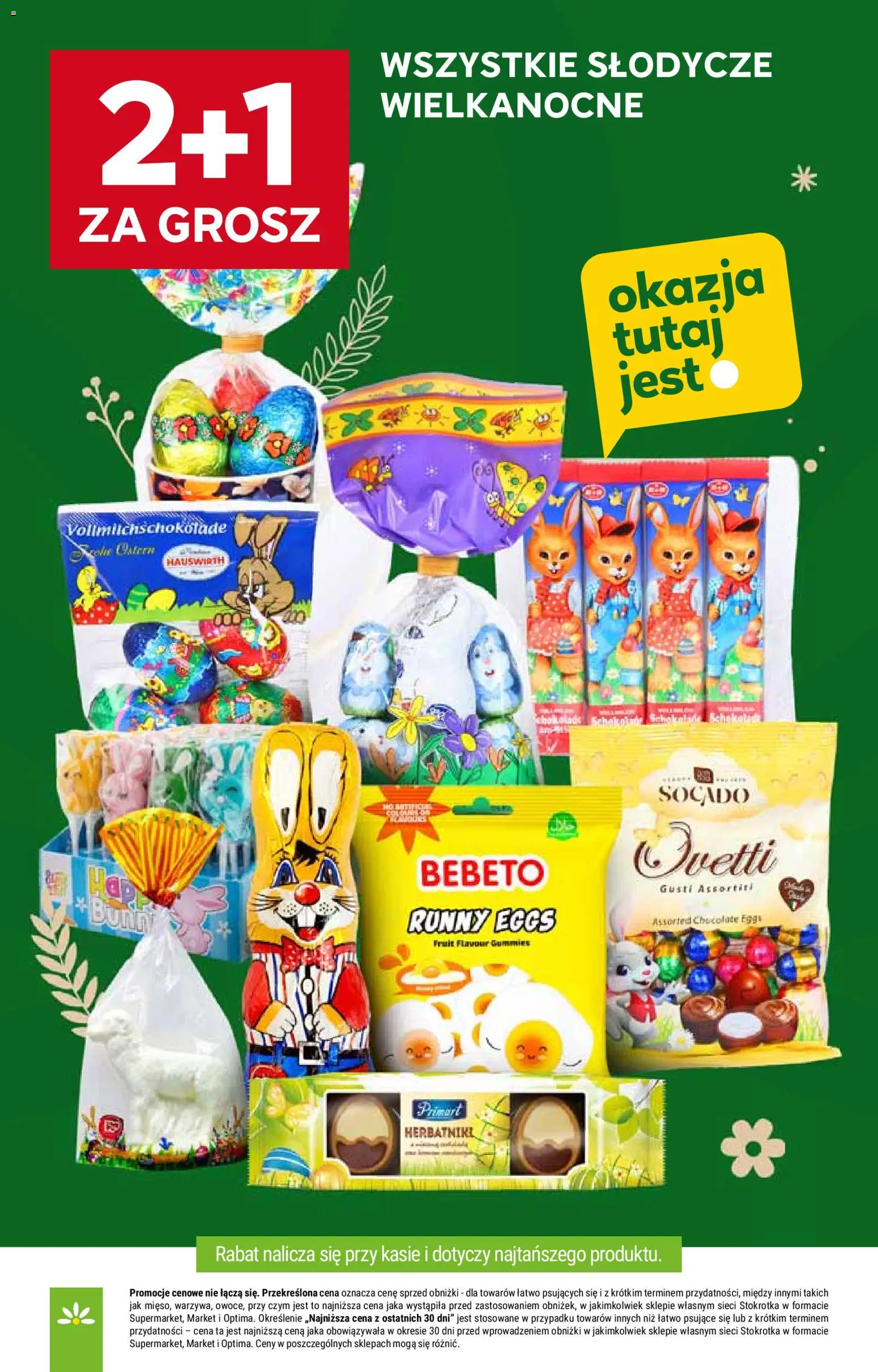 Stokrotka gazetka - Market od 02.04.2026 | Strona: 6 | Produkty: Słodycze, Stokrotka