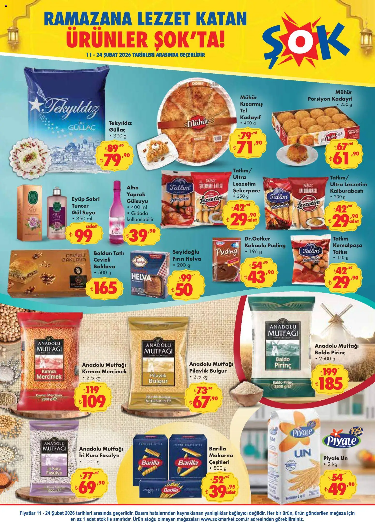 Şok Market Katalog - 11.02.2026 tarihinden itibaren geçerlidir | Sayfa: 3