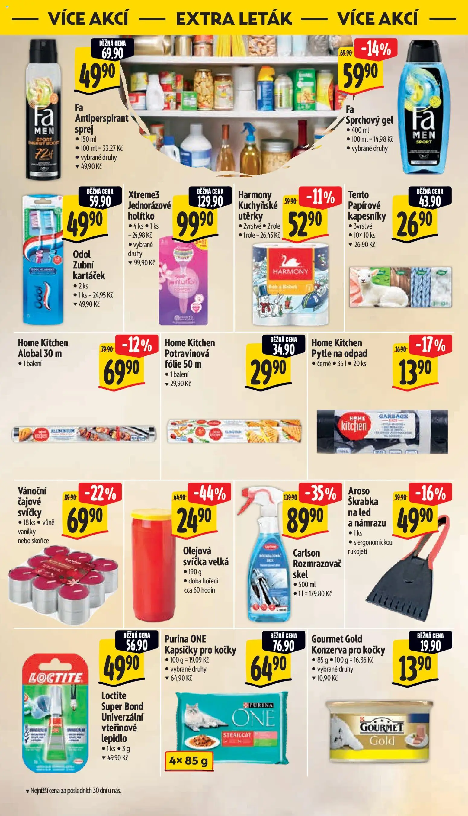 Albert leták - Supermarket od 27.12.2025 | Strana: 32 | Produkty: Antiperspirant, Utěrky, Svíčky, Pytle na odpad