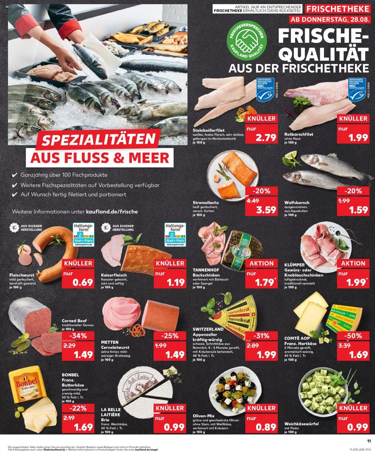 Kaufland prospekt Bremen	 - gültig ab dem 28.08.2025 | Seite: 11 | Produkte: Butter, Spargel