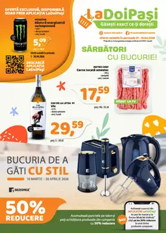 Ofertele LaDoiPași valabile de la 01.04.2026