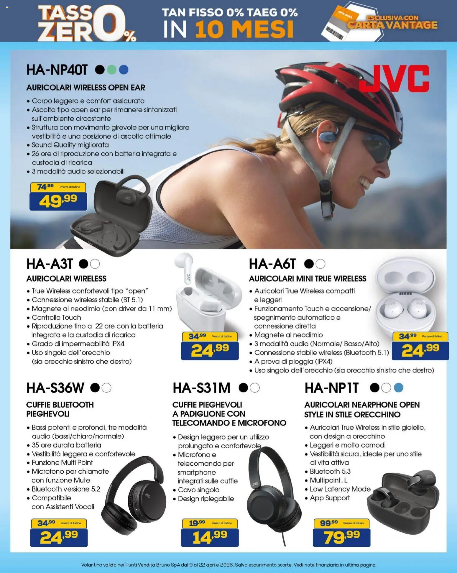 Volantino BRUNO del 09.04.2026 | Pagina: 34 | Prodotti: Telecomando, Smartphone, Cavo, Batteria