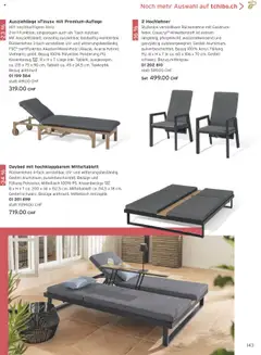 Tchibo Aktionen ab 01.08.2025 | Seite: 143 | Produkte: Tisch, Liege