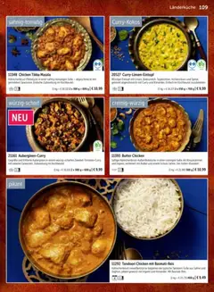 Bofrost Katalog ab 06.03.2026 gültig | Seite: 109 | Produkte: Basmatireis, Butter, Soße, Sahne