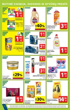 AIBE leidinys│galioja nuo 07.08.2025 | Puslapis: 12 | Prekių: Rankšluostis, Skalbimo milteliai, Ploviklis, Tualetinis popierius