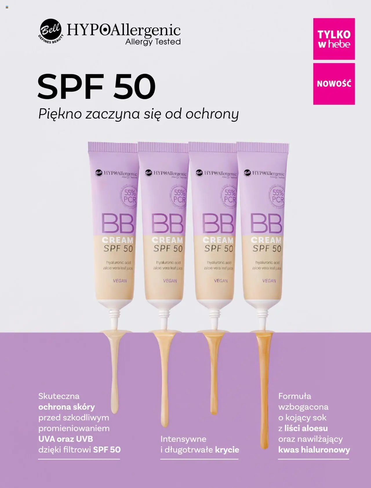 Hebe Gazetka - Magazyn od 01.05.2025 | Strona: 7 | Produkty: Bell, Sok