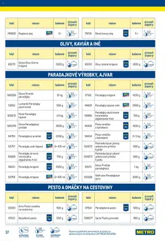 Arisi Pesto omáčka na cestoviny, Pesto omáčka na cestoviny │ platný od 25.06.2025 | Strana: 37