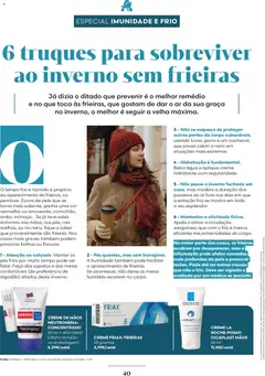 Pré-visualização Auchan folheto válido de 01.01.2026 | Página: 40 | Produtos: Agua, Algodão, Gorro, Meias