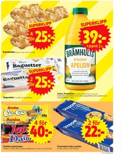 ICA Supermarket reklamblad aktuell från 25.08.2025 | Sida: 5 | Produkter: Galler, Juice, Apelsin