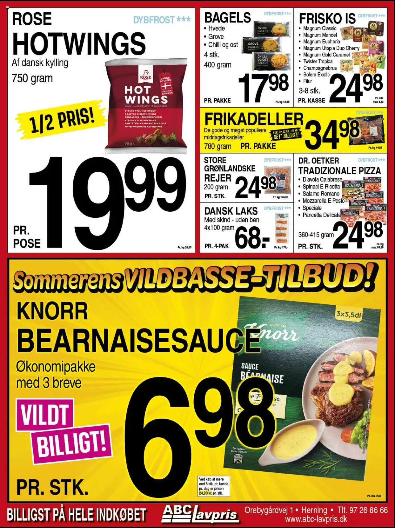 Abc Lavpris Tilbudsavis gyldig fra 23.07.2025 | Side: 4 | Produkter: Ost, Chilli, Is, Mozzarella