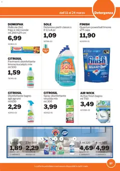 Anteprima del volantino Sogegross volantino valido a partire dal 11.03.2026 | Pagina: 57 | Prodotti: Microonde, Spray disinfettante, Limone, Bagno