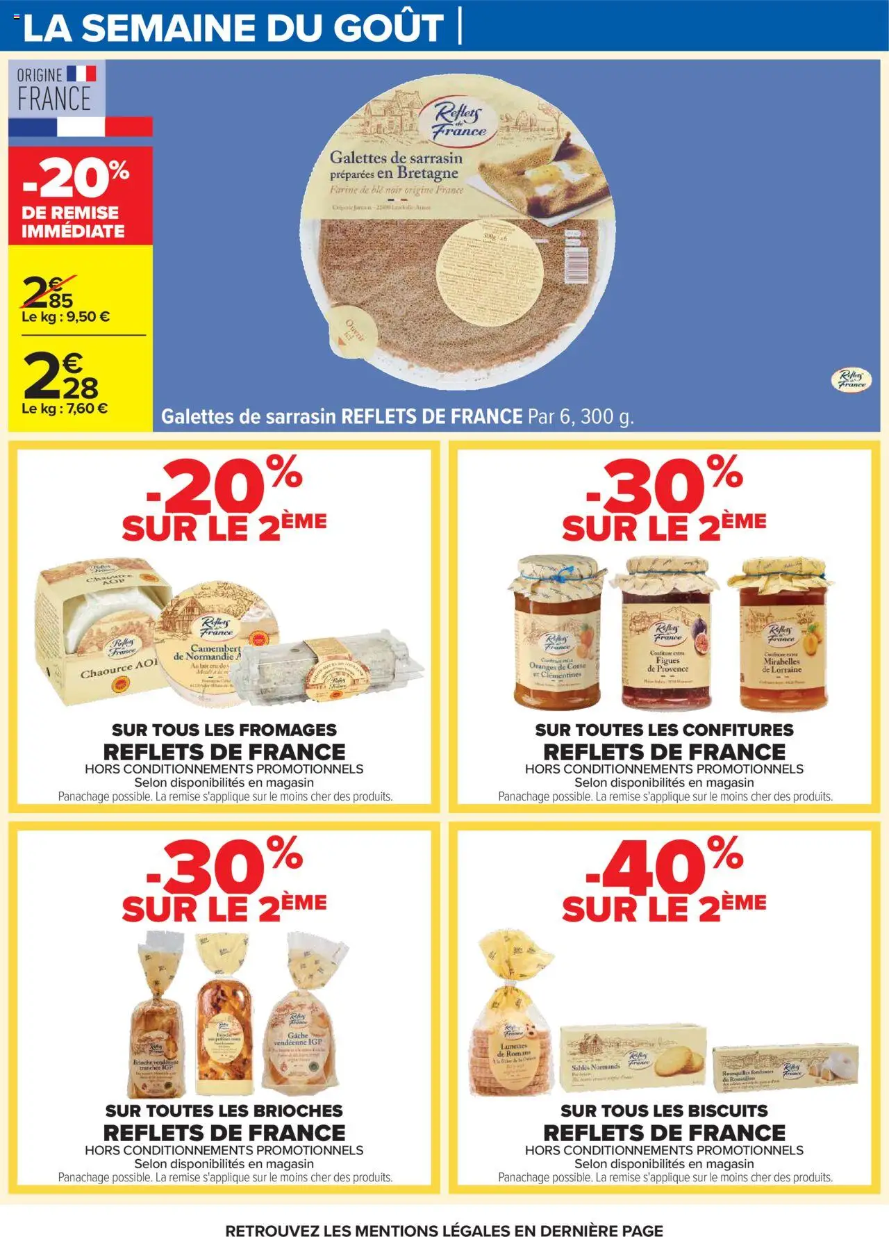 {H1} | Page: 13 | Produits: Farine de ble, Lait, Oranges, Biscuits