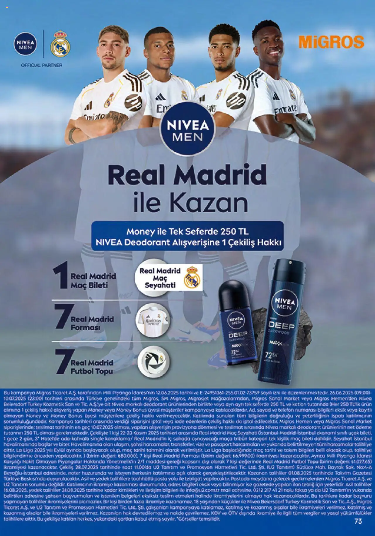 Migros Katalog - Migroskop - 26.06.2025 tarihinden itibaren geçerlidir | Sayfa: 73 | Ürünler: Deodorant, Telefon