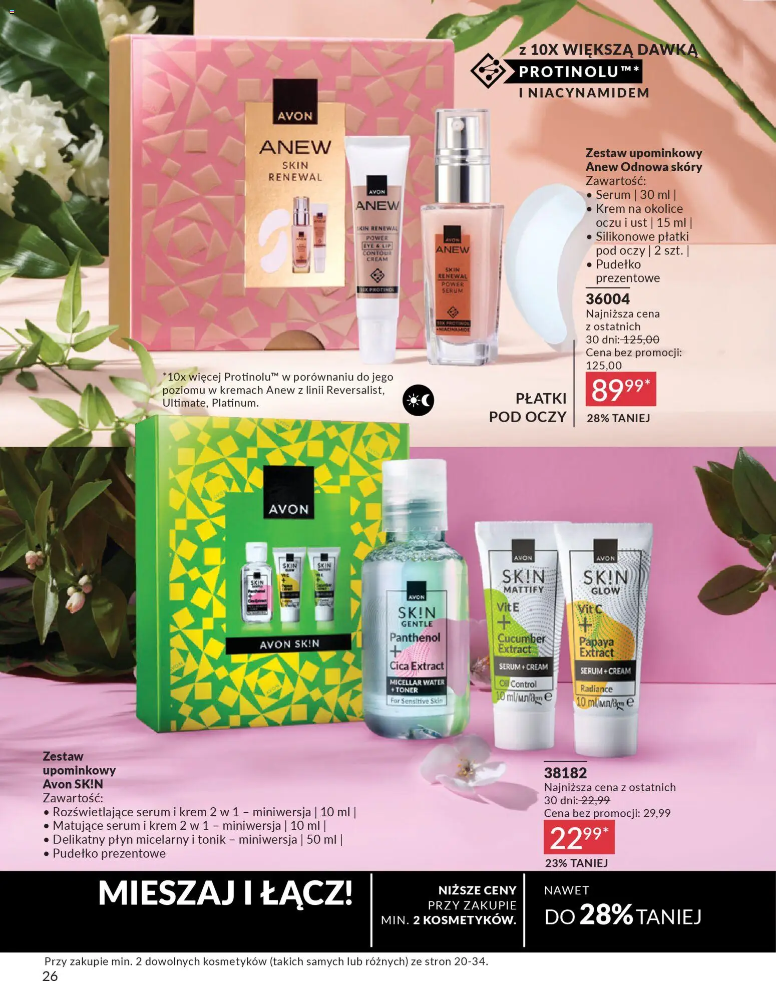 Avon Katalog mini od 16.02.2026 | Strona: 26 | Produkty: Toner, Pudełko, Płatki, Krem