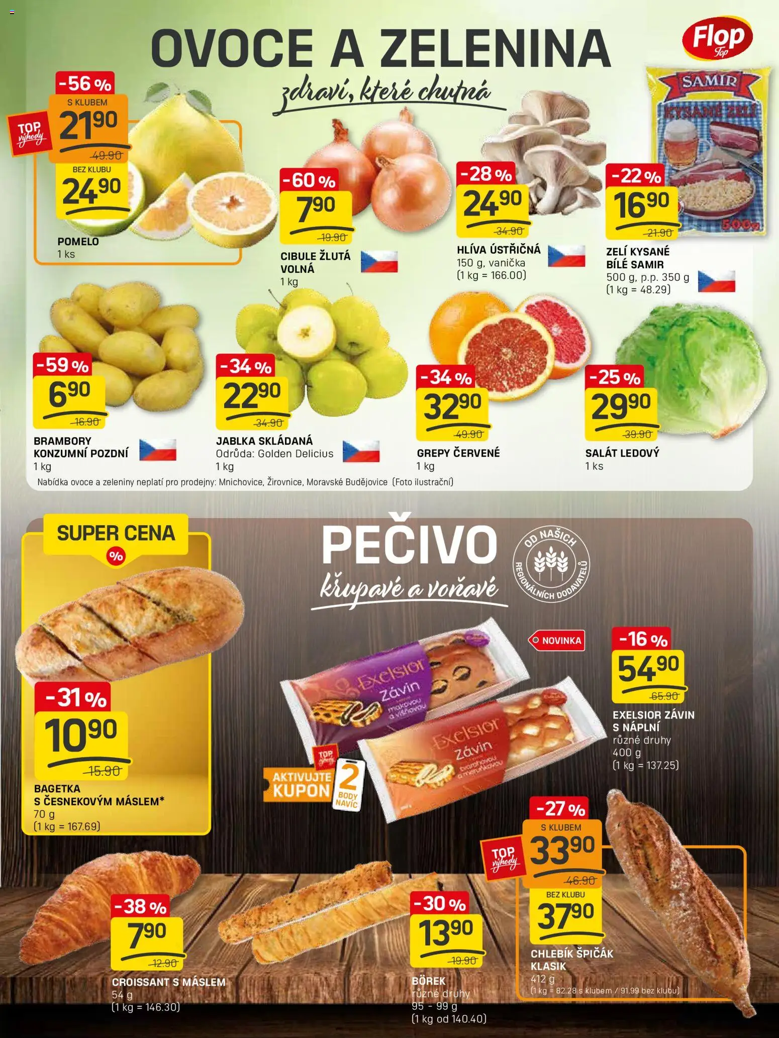 Flop leták - FlopTop od 07.01.2026 | Strana: 7 | Produkty: Ovoce, Zelenina, Croissant, Cibule