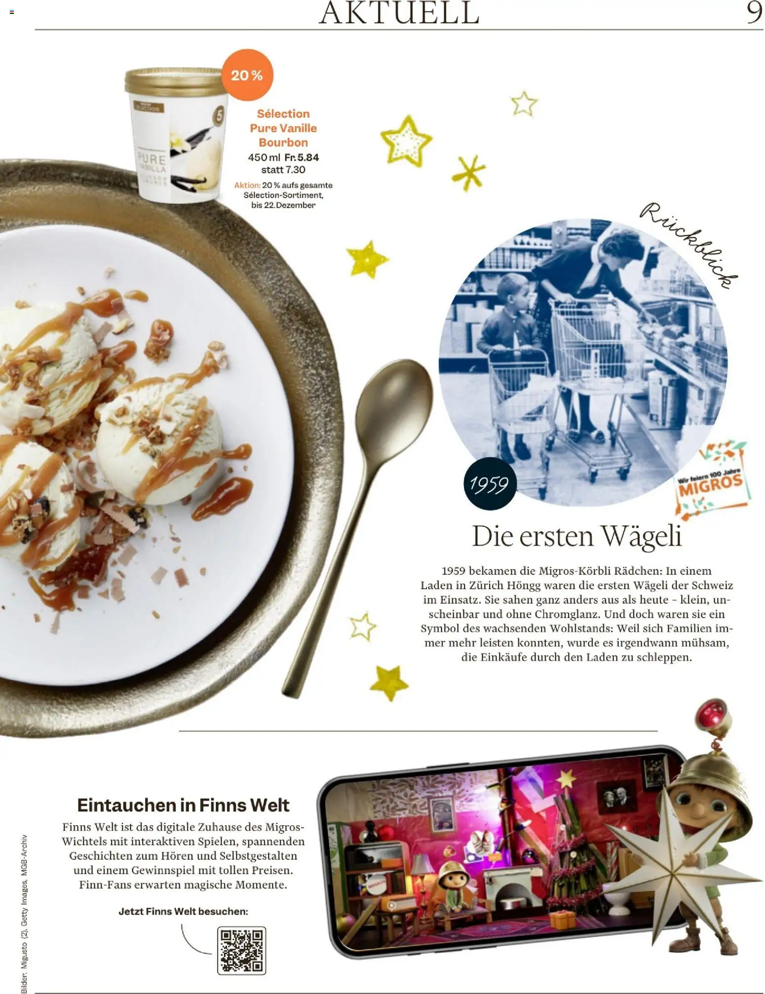 Migros Magazin – gültig ab 16.12.2025 | Seite: 9 | Produkte: Bourbon