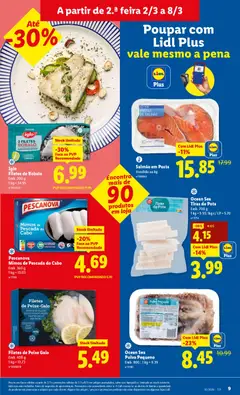 Pré-visualização Filetes de Peixe Galo, Emb. 400 g válido de 02.03.2026 | Página: 9