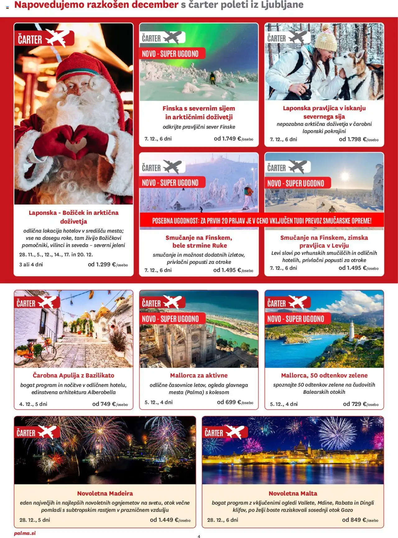 Novi Palma katalog ponudbe – veljaven od 26.09.2025 | Stran: 4