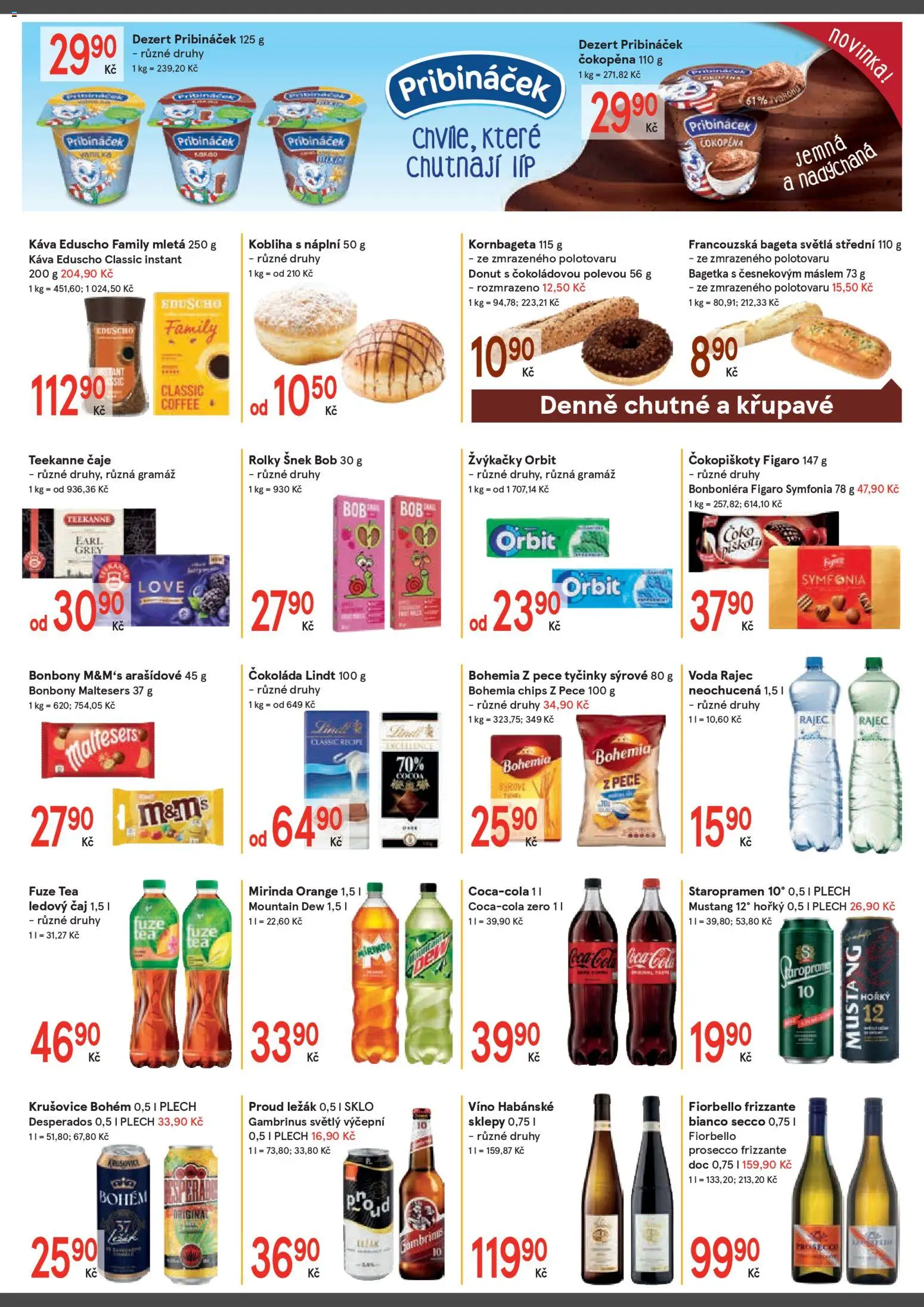 Žabka leták od 25.02.2026 | Strana: 3 | Produkty: Voda, Krušovice Bohém, Kornbageta, Gambrinus