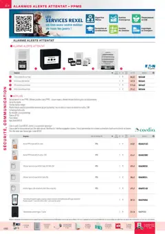 Rexel - Prévisualisation de Rexel Sécurité, Communication valide à partir de 01.12.2025 | Page: 91 | Produits: Radio, Diffuseur, Télécommande, Piles