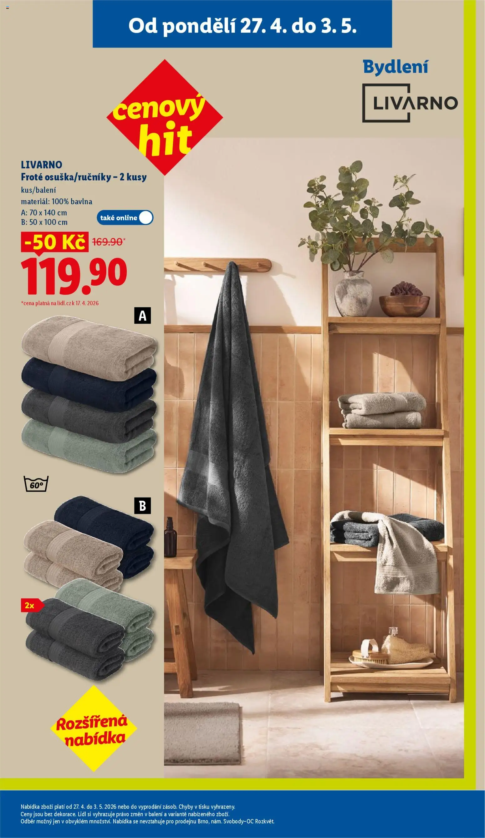 Lidl leták od 27.04.2026 💥 Nenechte si ujít TOP nabídky! ⭐ | Česko