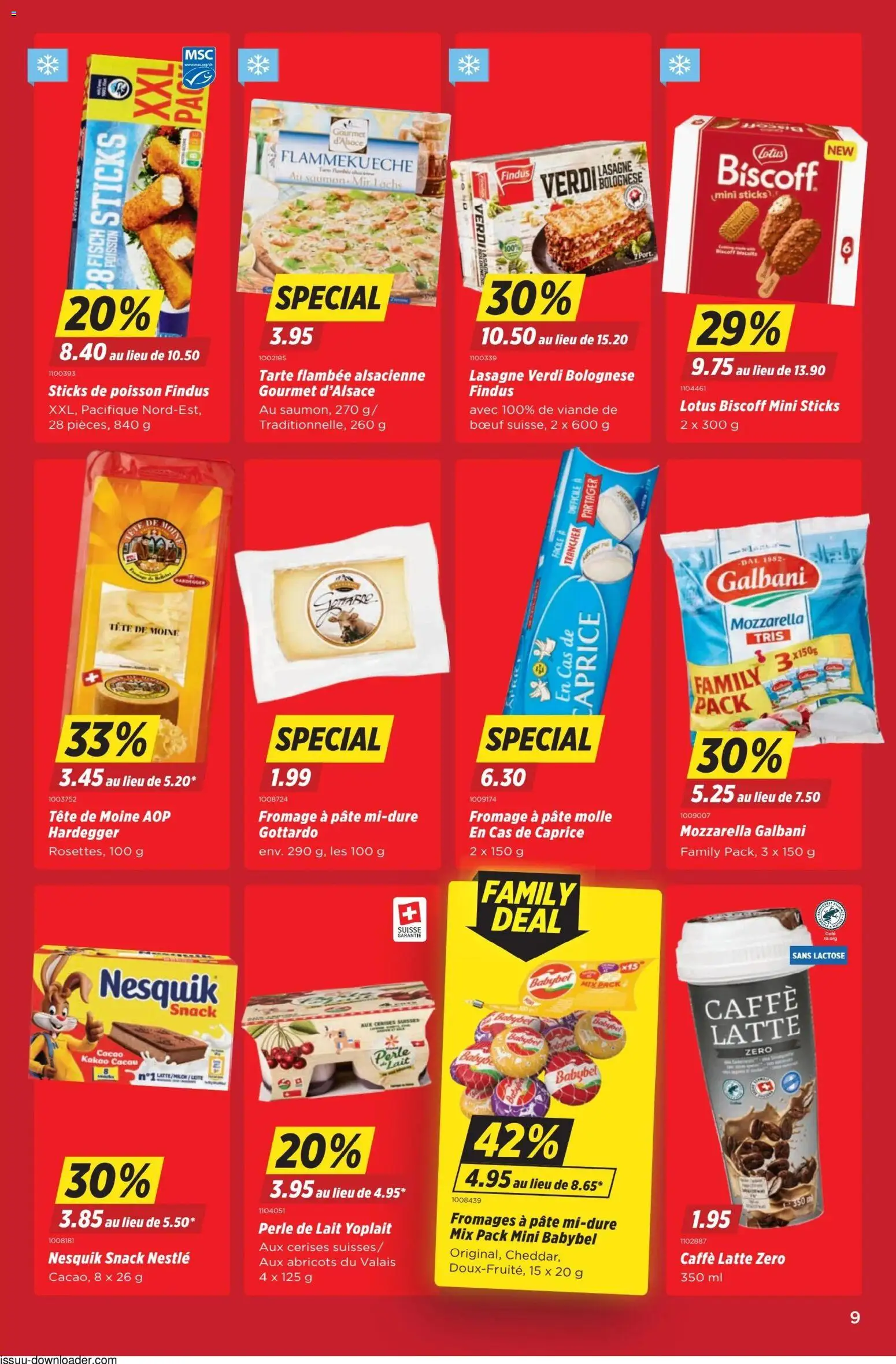 Denner aktionen FR – gültig ab 09.04.2026 | Seite: 9 | Produkte: Lachs