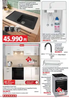 Bauhaus akciós újság - amely érvényes a következő dátumtól: 05.03.2026 | Oldal: 28 | Termékek: Csaptelep, Páraelszívó, Tűzhely, Dekoráció