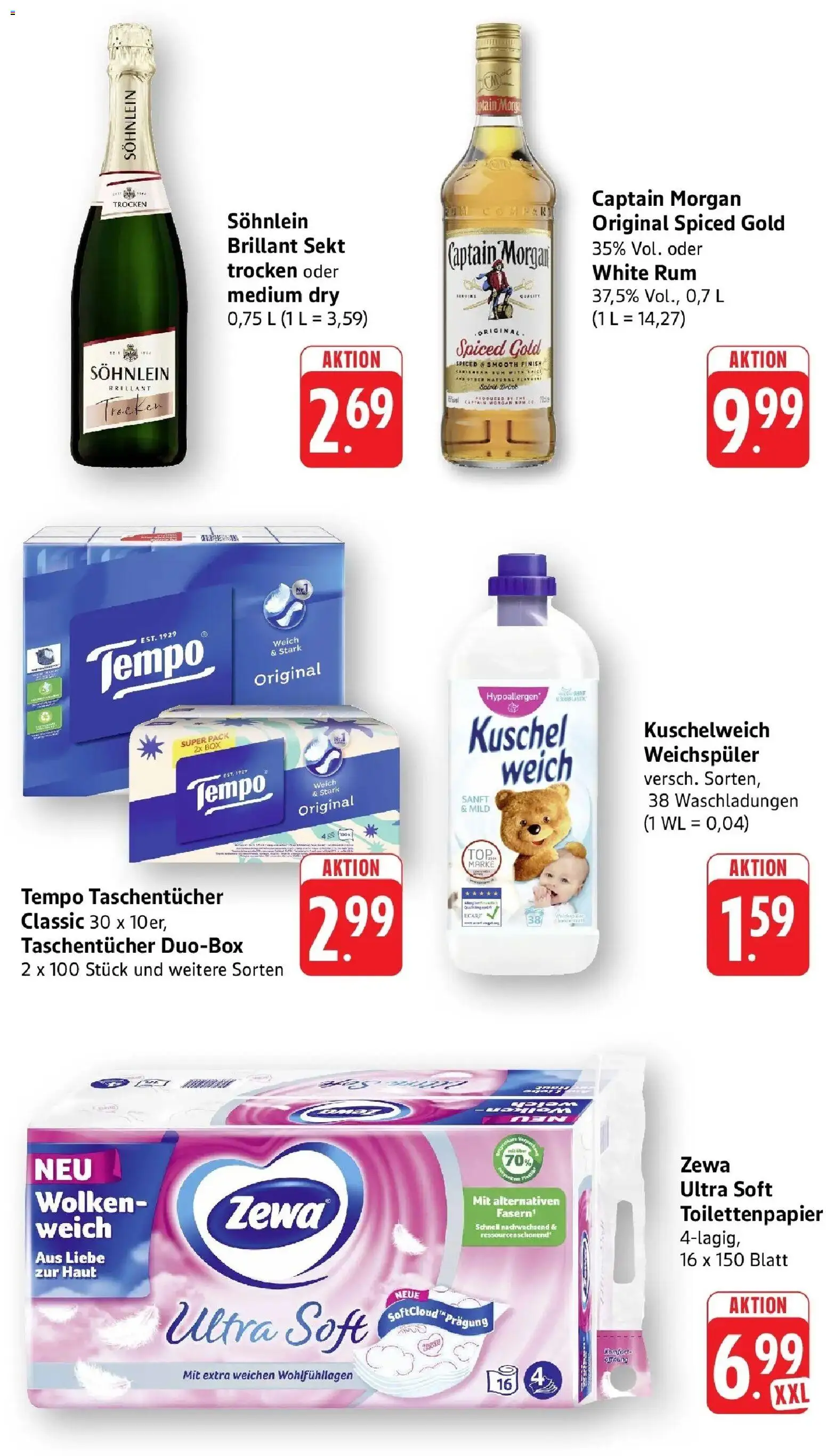 Edeka prospekt Offenburg-Zunsweier	 – gültig ab 09.03.2026 | Seite: 9 | Produkte: Box, Kuschelweich, Finish, Weichspüler