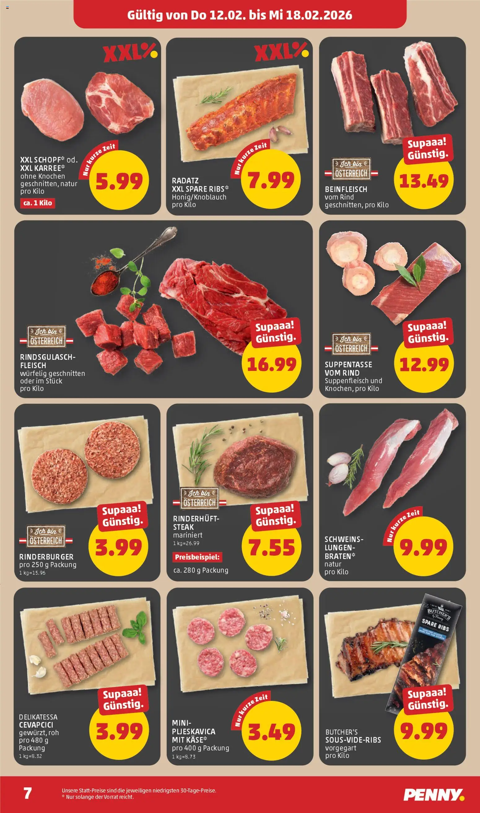 Penny Markt Flugblatt gültig ab 12.02.2026 | Seite: 7