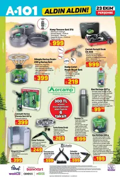 23.10.2025 tarihinden itibaren geçerli olan A101 kataloğu önizlemesi | Sayfa: 10