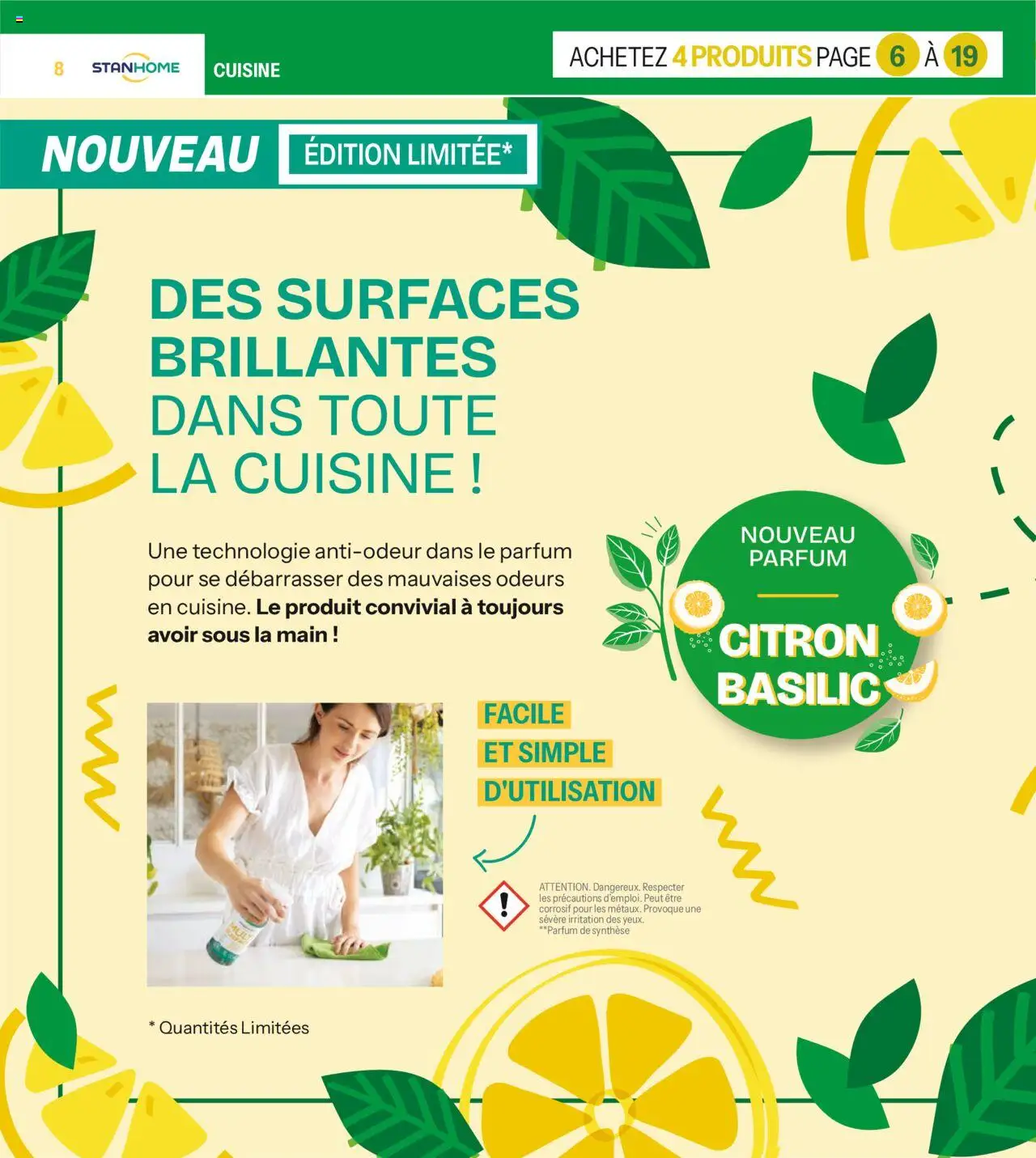 {H1} | Page: 8 | Produits: Citron, Parfum