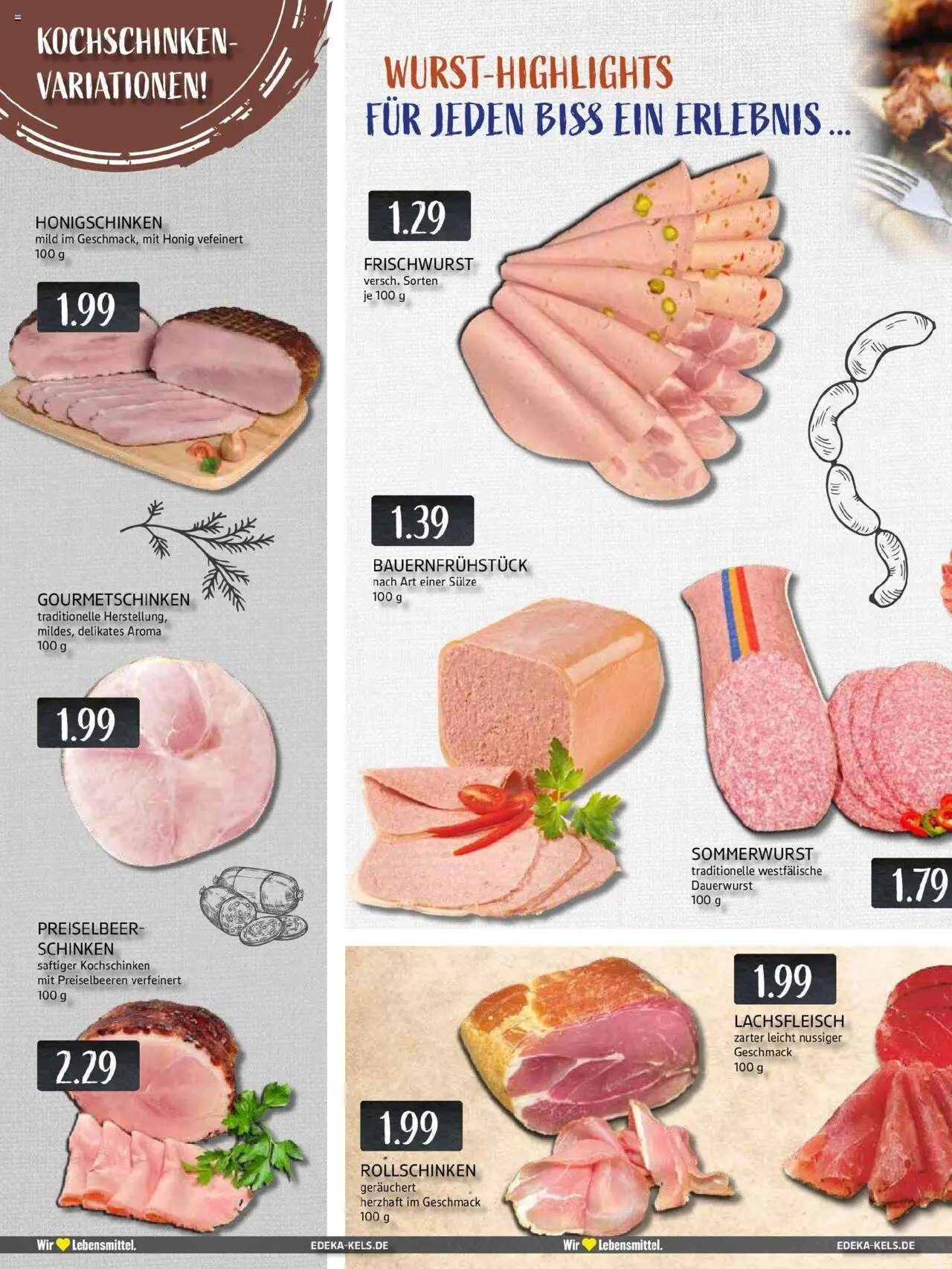 Edeka prospekt Ratingen-Ost	 – gültig ab 29.09.2025 | Seite: 4 | Produkte: Schinken