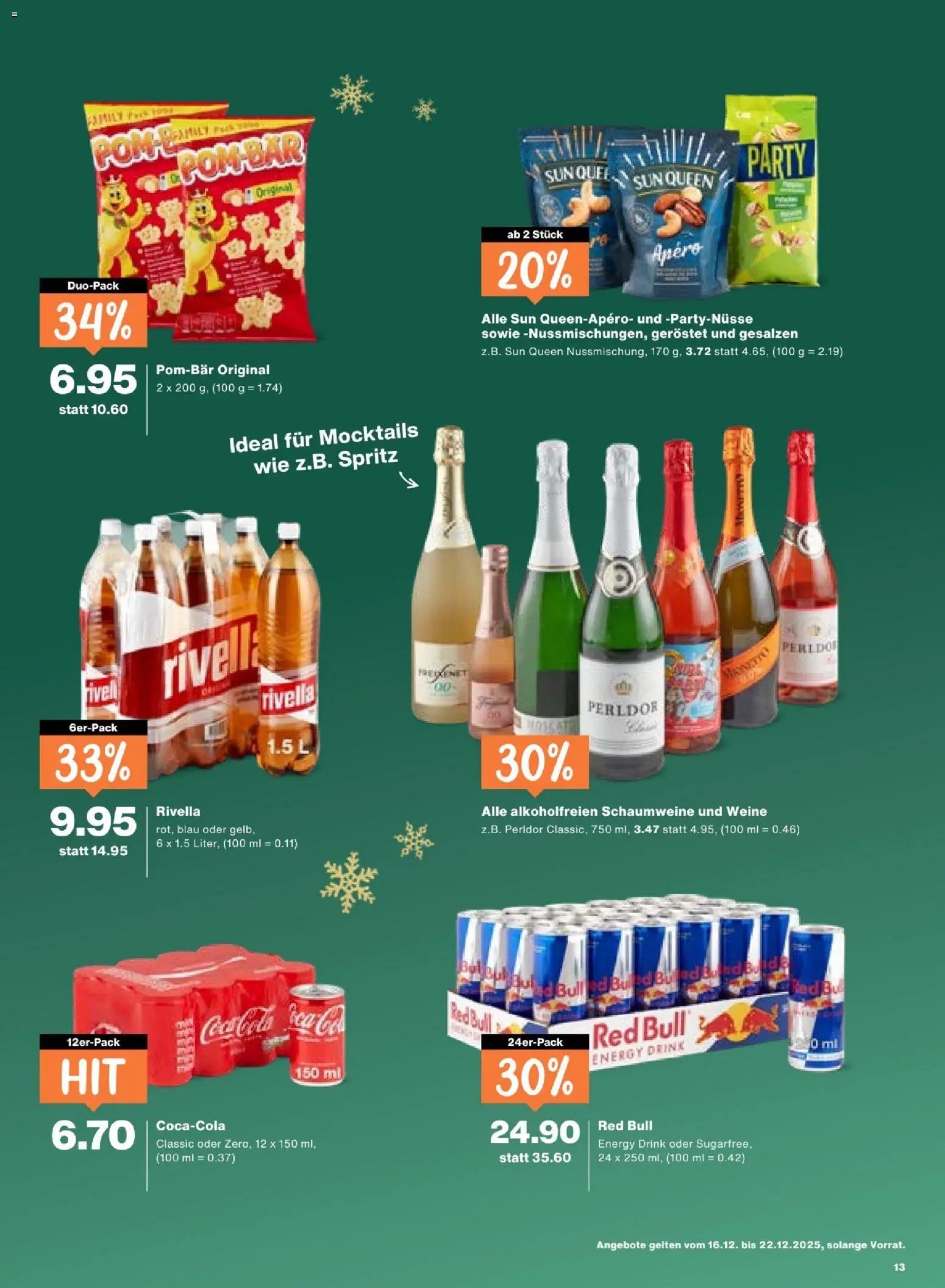Migros Aktionen – gültig ab 16.12.2025 | Seite: 13 | Produkte: Red bull